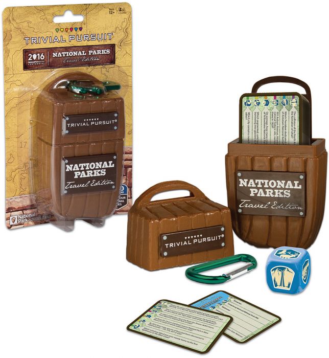 Trivial Pursuit - Nat. Parks, made by HASBRO - Trivial Pursuit - Nat. Parks, made by HASBRO -