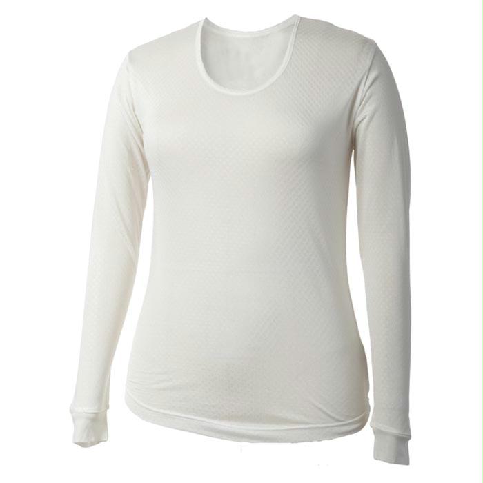 Thermasilk Wmns Scoop Lg Natrl, made by Terramar -