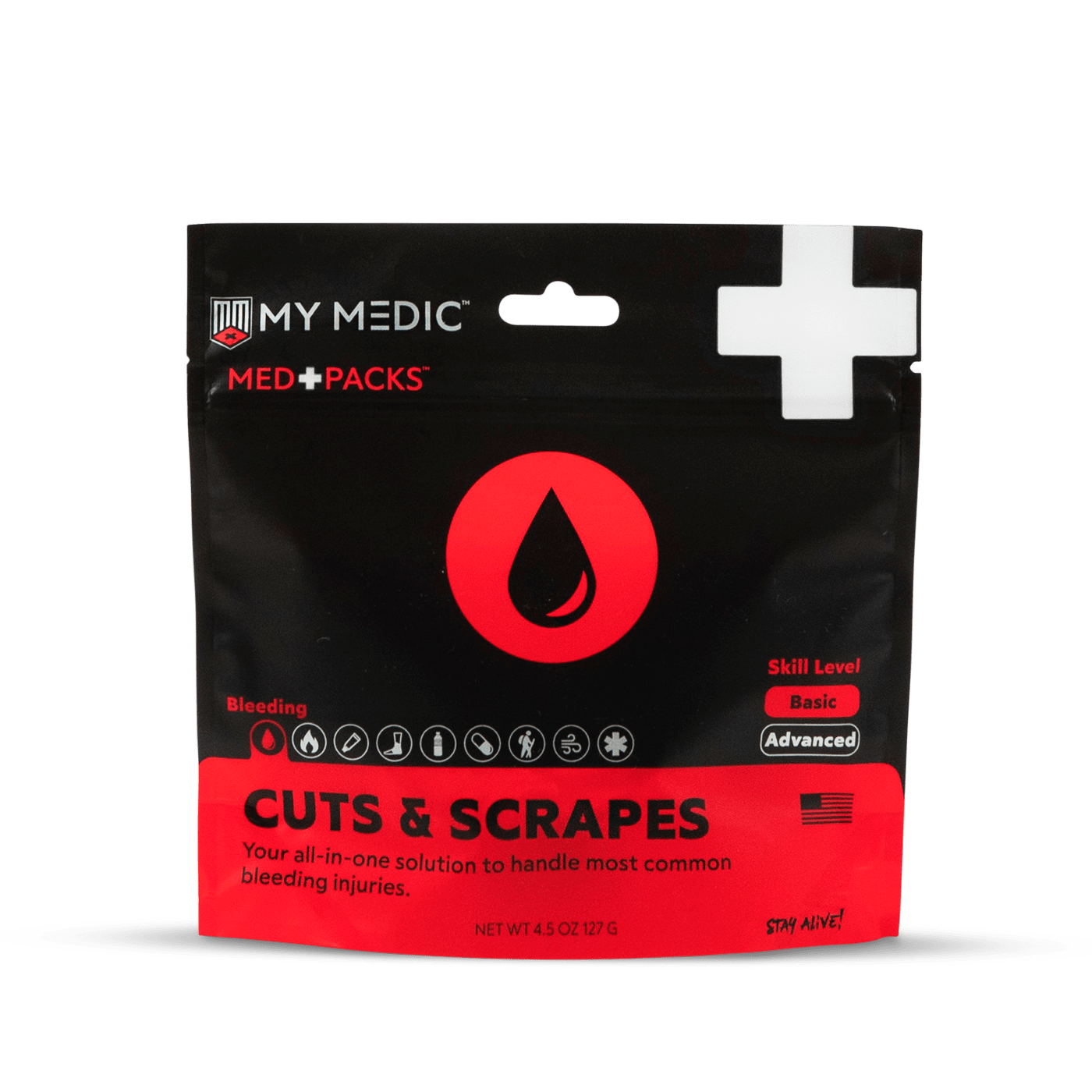Cuts And Scrapes Medpack, made by MYMEDIC - Cuts And Scrapes Medpack, made by MYMEDIC -