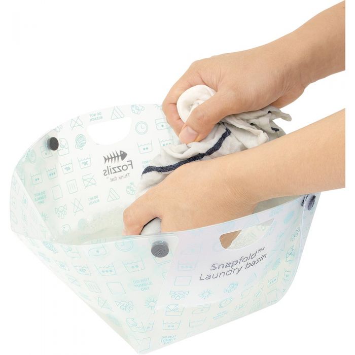 Fozzils Laundry Basin White, made by Fozzils -