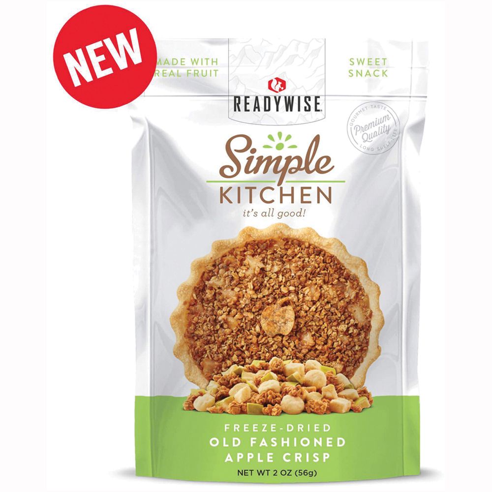 Old Fashioned Apple Crisp, made by READYWISE -