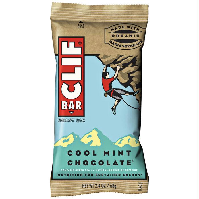 Clif Bar Cool Mint Chocolate, made by Clif Bar -