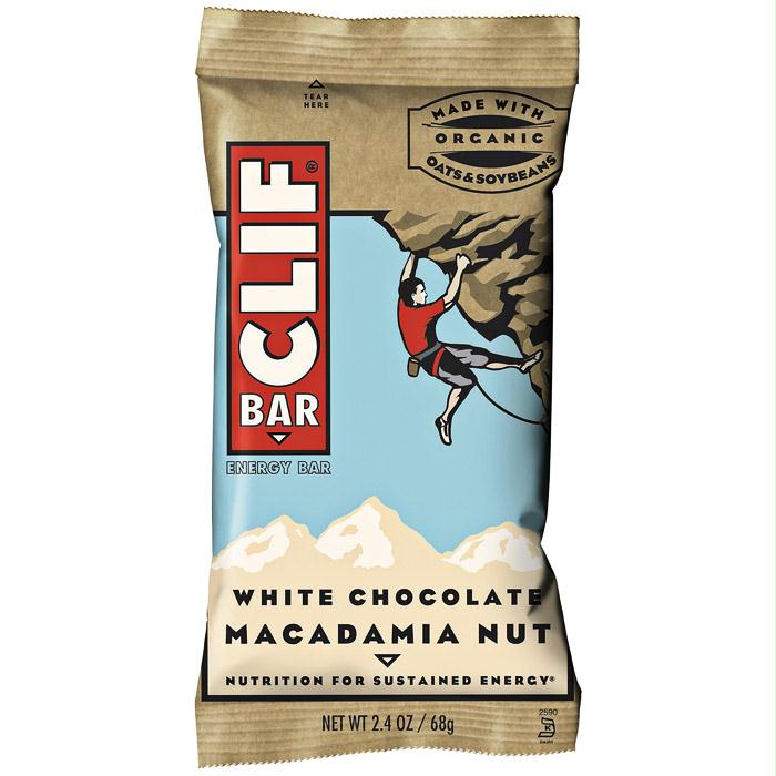 Clif Bar Wh. Choc Macadamia, made by Clif Bar -