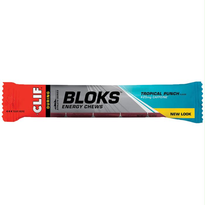 Clif Shot Blok Tropical Punch, made by Clif Bar -