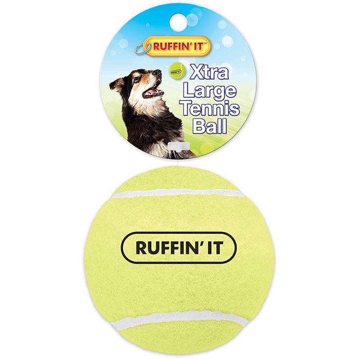 Extra Large Tennis Ball, made by Ruffin' It -