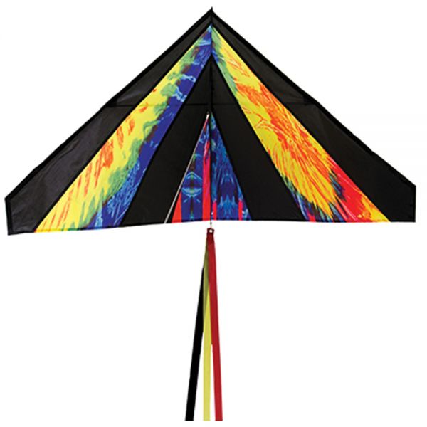 Delta 46" Tie Die With Tail, made by In The Breeze -
