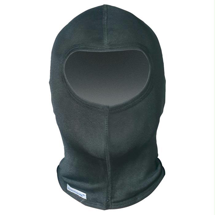 Silk Balaclava Black, made by Terramar -