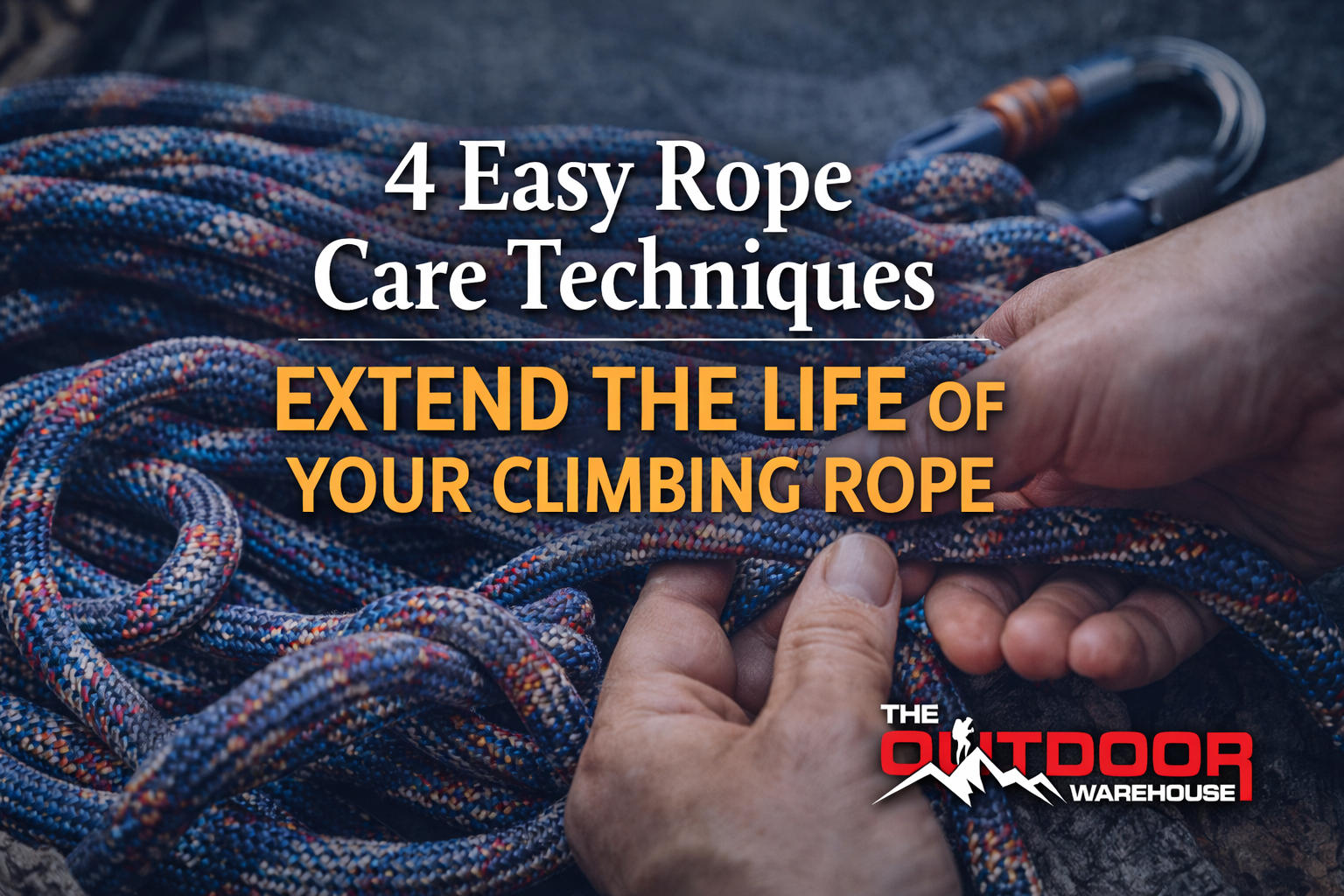 Four Easy Rope Care Techniques to Extend the Life of Your Climbing Rope ...