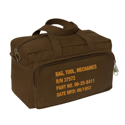 Rothco G.I. Type Zipper Pocket Mechanics Tool Bag With Military