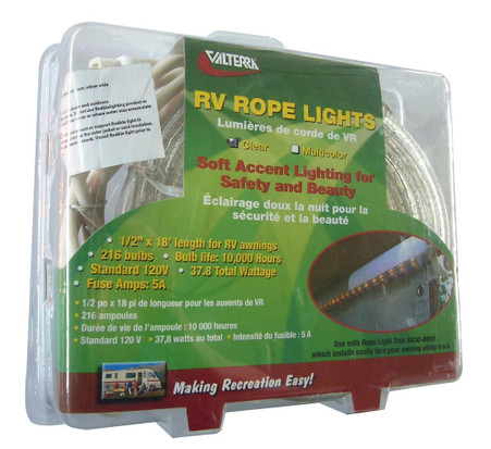 Valterra 18' RV Rope Lights | RV Accessories | The Outdoor Warehouse
