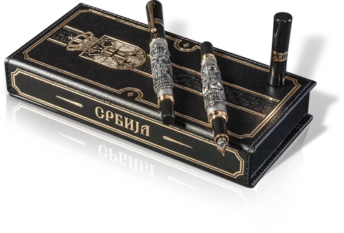 585. Complete pen and fountain pen Serbia (2)