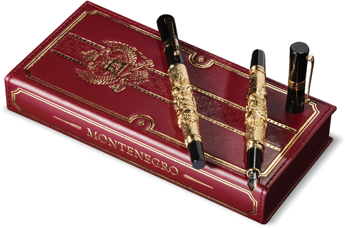 585. Pencil set and fountain pen Montenegro (1)