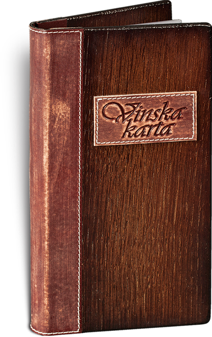 973. Jelovnik drvo-koža (1)