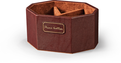 560. Remote control box Leather
