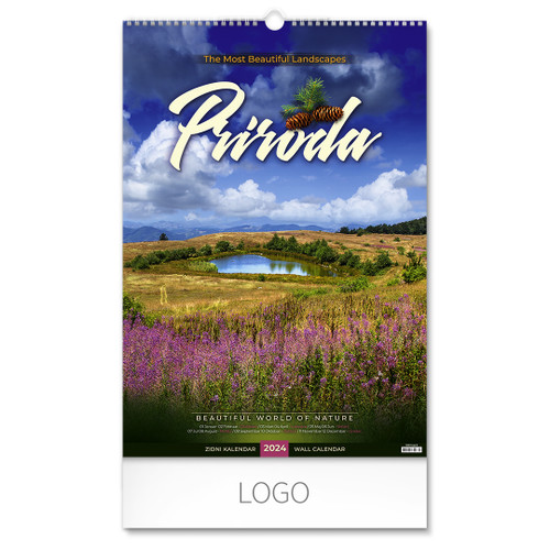 NATURE 02 Wall calendar: 7 sheets, bimonthly