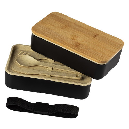 MISO Food Bowl with Utensils, 2 x 500 ml