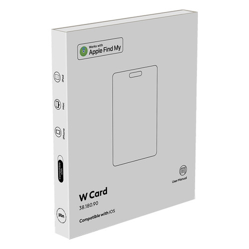 W CARD Find My kartica sa funkcijom lociranja