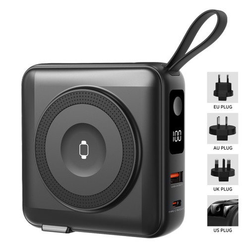 BARACUDA 2 10PD Univerzalni putni punjač / pomoćna baterija, 10.000 mAh, PD 20W, sa magnetom