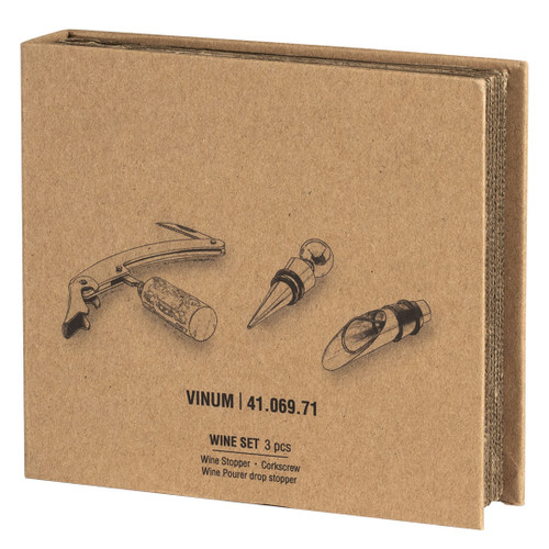VINUM Vinski set u poklon kutiji, 3/1