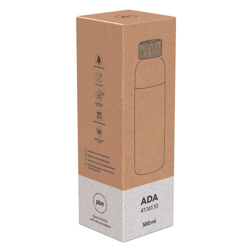 ADA Boca za vodu sa silikonskom navlakom, 500 ml