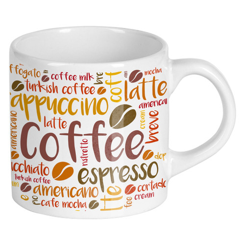 LASSI MINI Ceramic Sublimation Cup, 200 ml