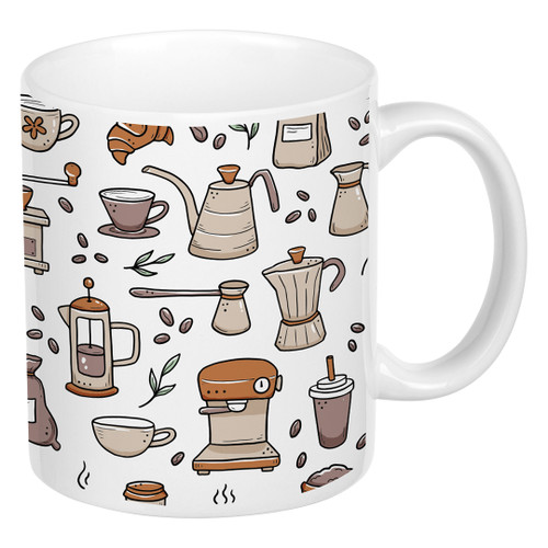 LASSI PRIME Keramička šolja za sublimaciju, A kvalitet, 325 ml