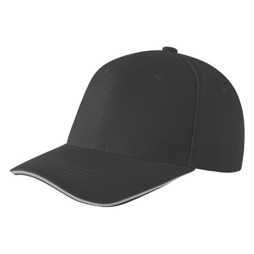 RUNNER 6-panel cap, sandwich guard, metal buckle