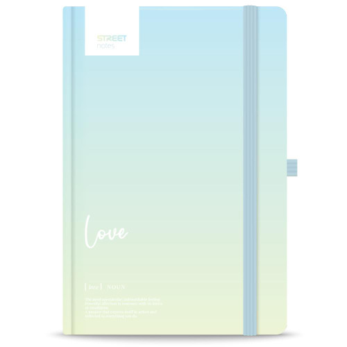 NOTES A5 96 lista DICTIONARY LOVE 14 x 21 cm