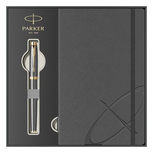 Parker poklon SET Royal Im Grey GT Roler + Notes