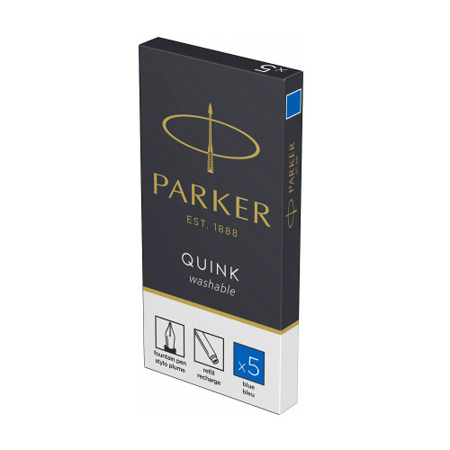 Patrone za nalivpero Parker Royal Quink Blue Washable
