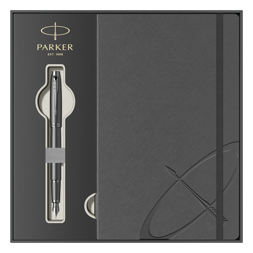 Parker poklon SET Royal Im Titanium - Nalivpero + Notes
