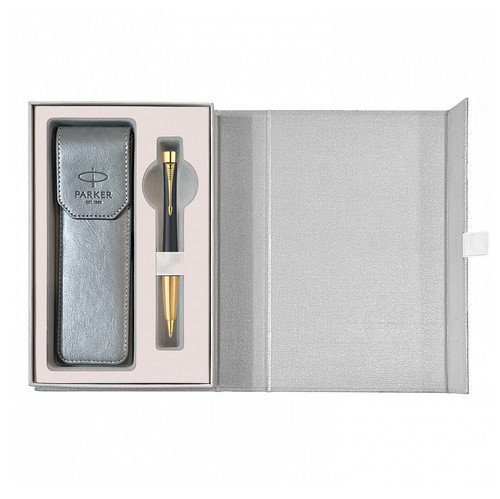 Parker poklon SET Royal URBAN Black GT - Hemijska olovka + Futrola