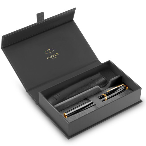 Parker poklon SET Royal Im Black GT - Roler + Futrola