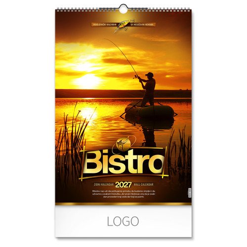 BISTRO Zidni kalendar: 7 listova, dvomesečni