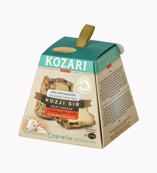 Koziji sir u hrastovoj kori i čubru, Kozari