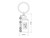 CARGO Metal Keychain