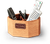 561. Wood-leather remote control box