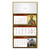 MONASTERIes 08 Wall calendar: 3 x 12 sheets, three-month, three-part