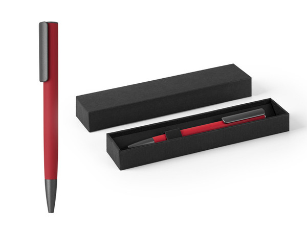 STELLA SET Metal ballpoint pen in gift box