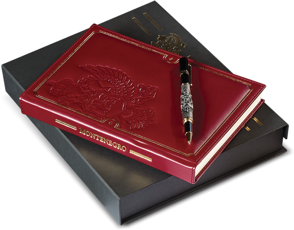 586. Planner and pen Montenegro (1)