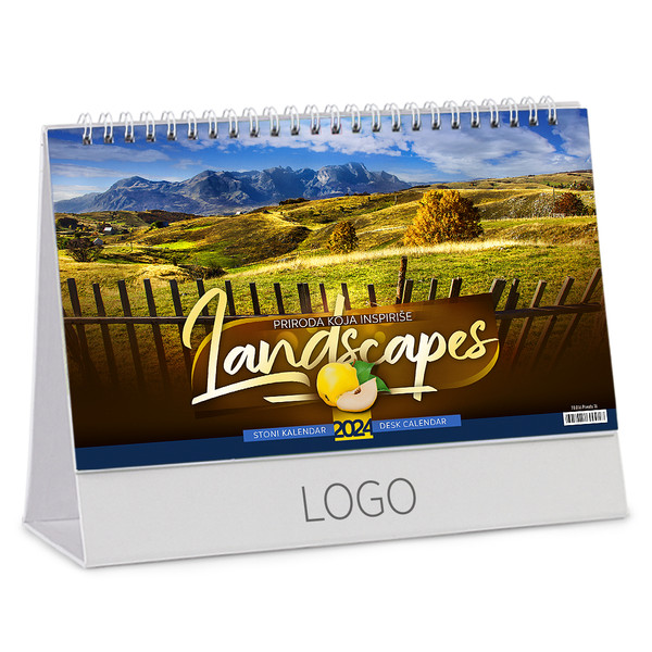 NATURE 16 Desktop calendar: 13 sheets, monthly