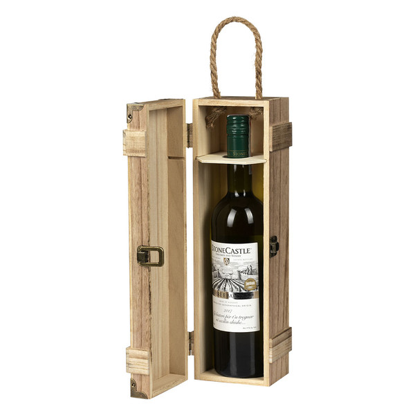 BAROQUE Drvena poklon kutija za flašu