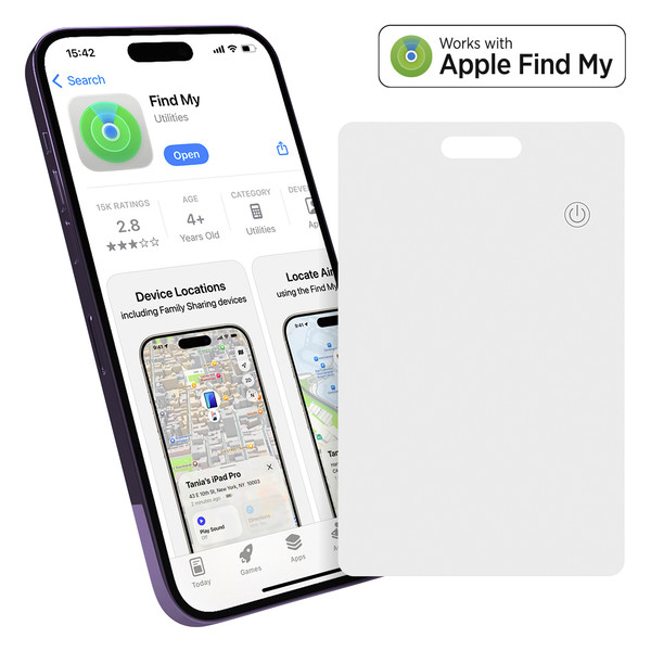 DERAX CARD Find My kartica sa funkcijom lociranja