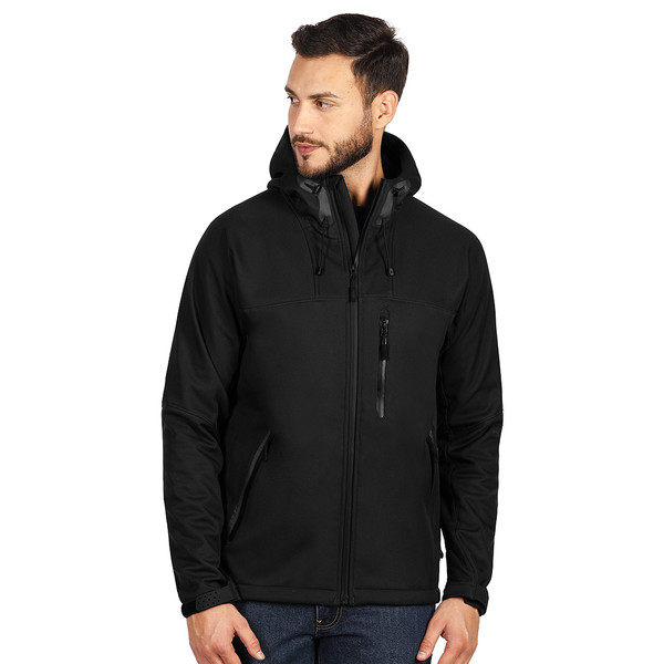 BLACK PEAK Softshell jacket with hood 57.040