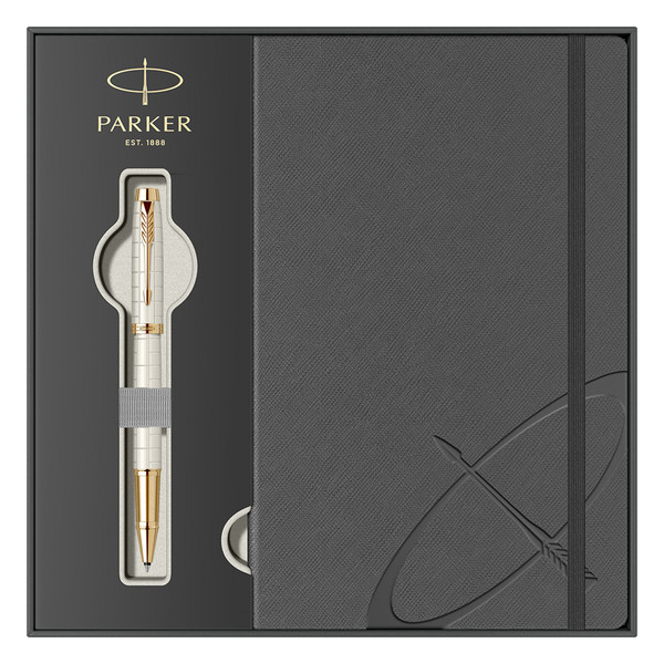 Parker poklon SET Royal Im Premuim Pearl GT Roler + Notes
