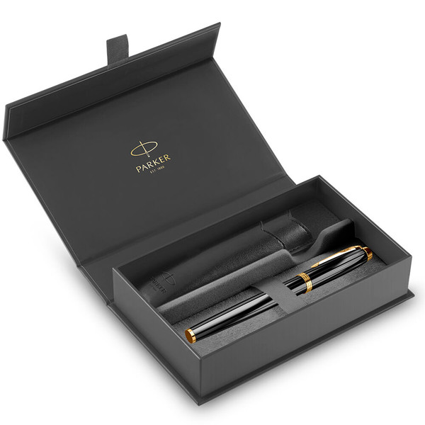 Parker poklon SET Royal Im Black GT - Roler + Futrola