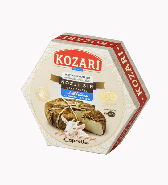 Koziji sir u kestenovom listu , Kozari