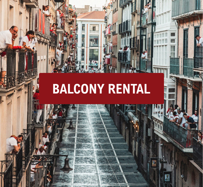 Pamplona Balcony Rental