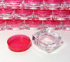 Cosmetic Jars Mini Square Beauty Containers - 3 Ml 