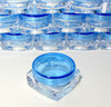 Cosmetic Jars Mini Square Beauty Containers - 3 Ml 